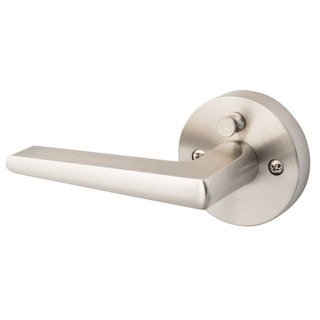 Sure-Loc Hardware Basel 28 Degree Square Passage Lever, Satin Nickel